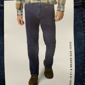 NWT Men’s Weatherproof Jeans 40 x 34 Relaxed Fit